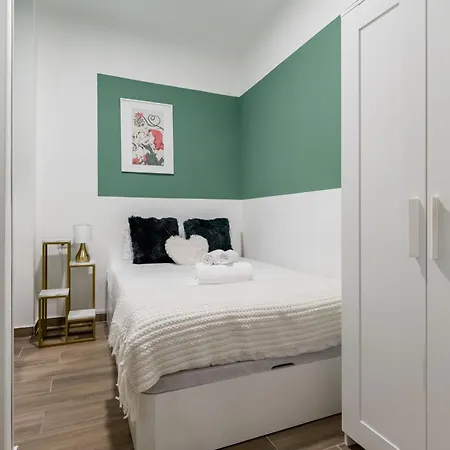Appartamento Charming Gran Via Madrid Esterno foto